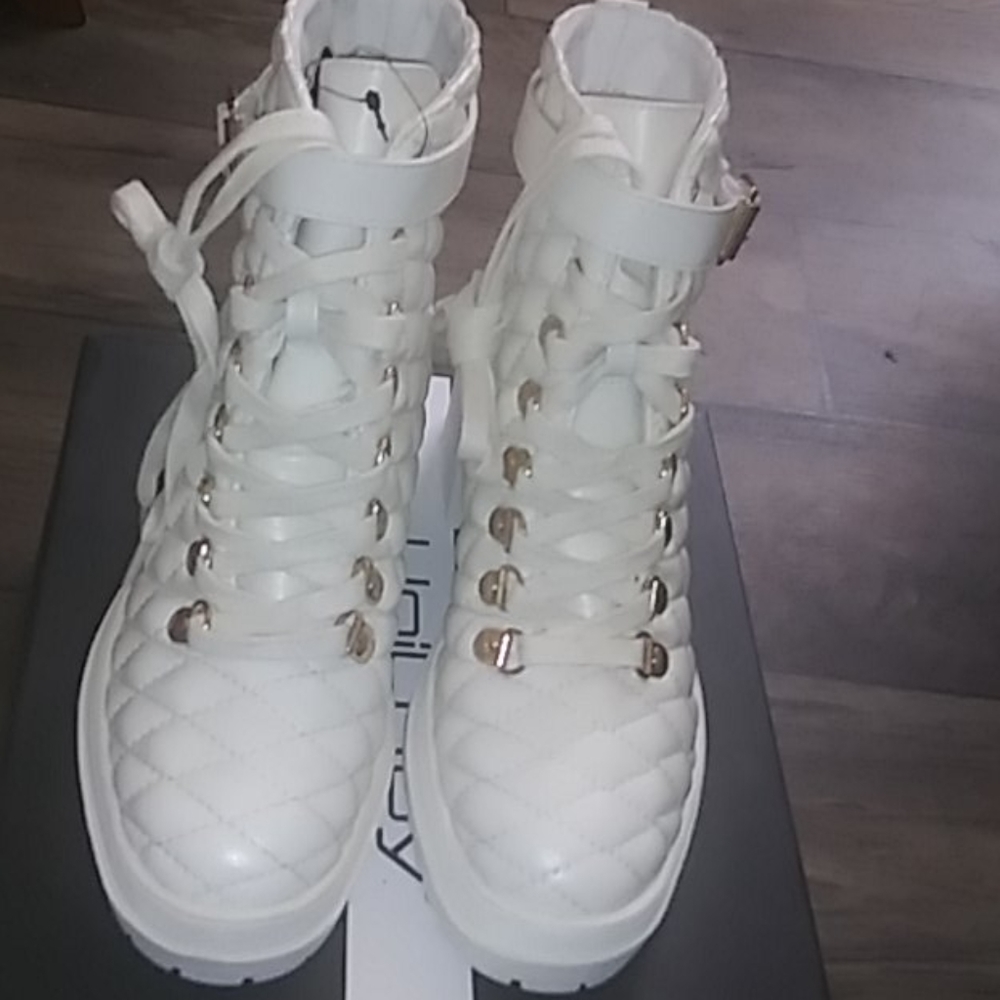 White Booties - Picture 3 of 5